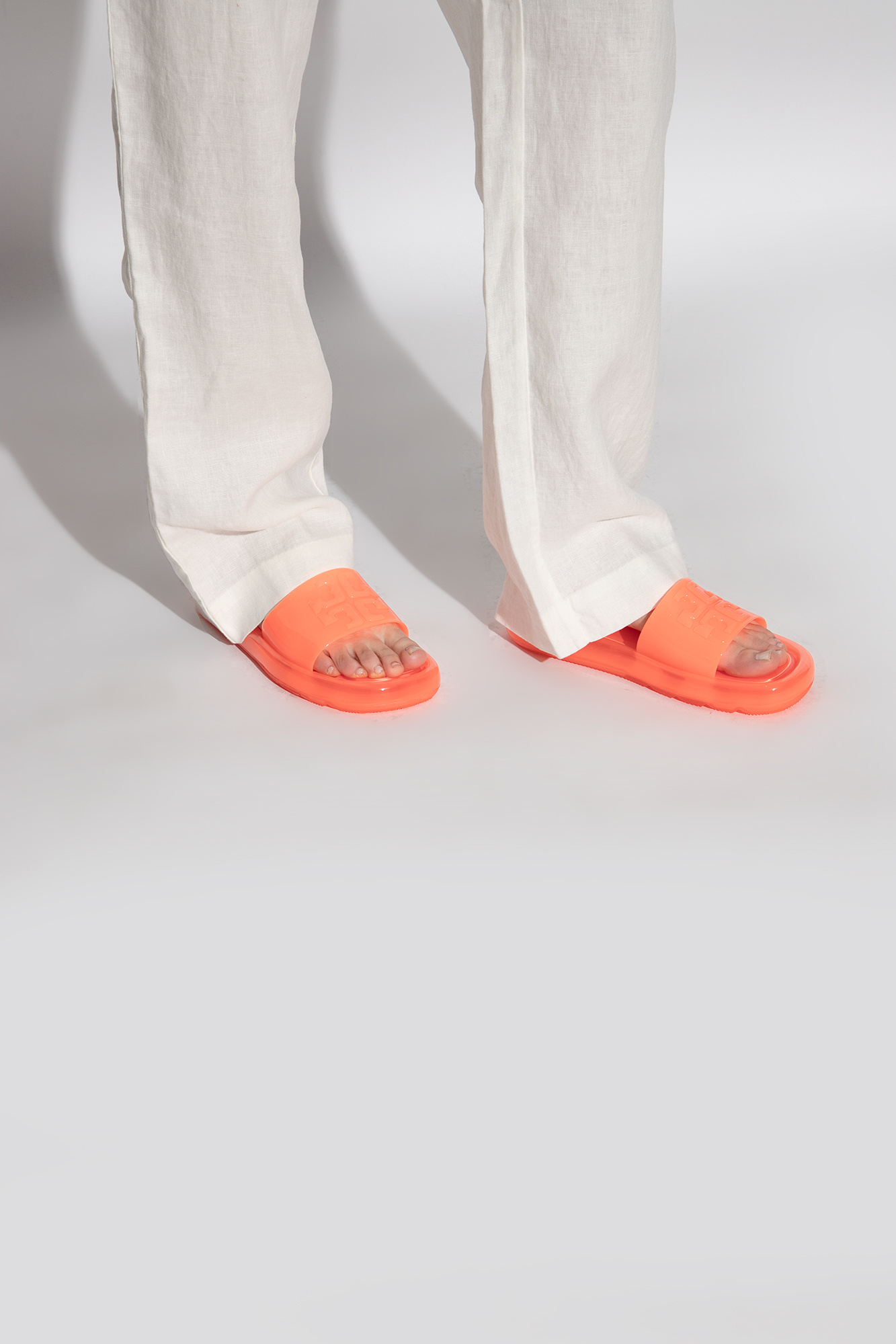 Neon orange jelly on sale slides